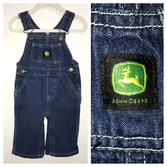 John Deere | Bottoms | John Deere Denim Overalls Dark Navy Blue